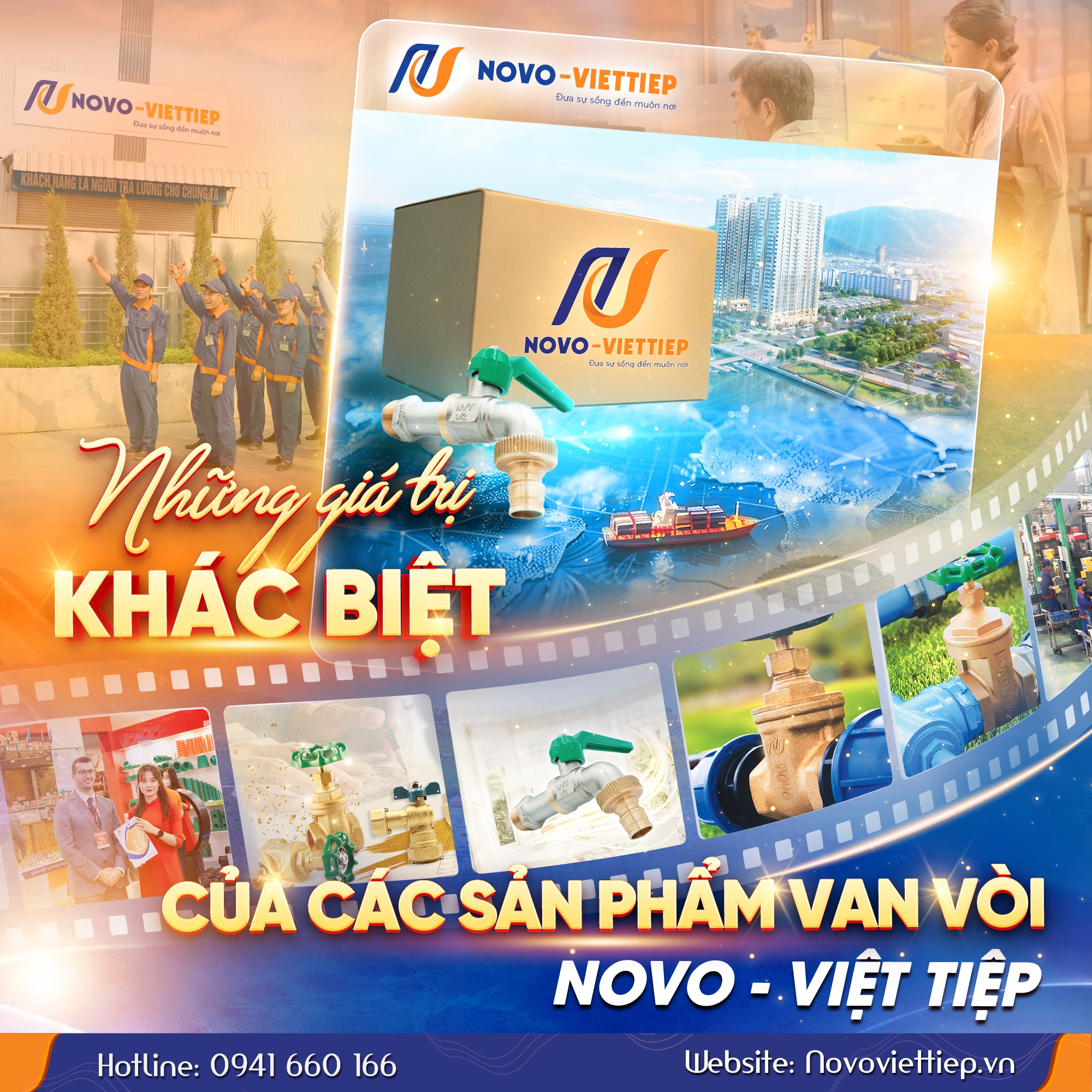 Những Giá Trị Khác Biệt Trong Sản Phẩm Van Vòi Ren Đồng NOVO – Việt Tiệp