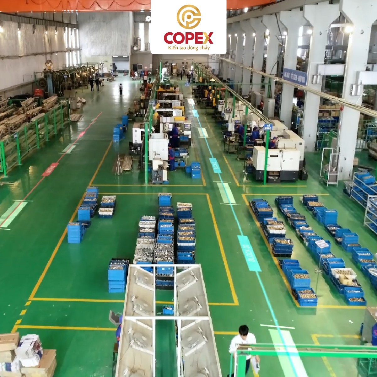 Đồng COPEX đổi mới công nghệ trong sản xuất van vòi ren đồng