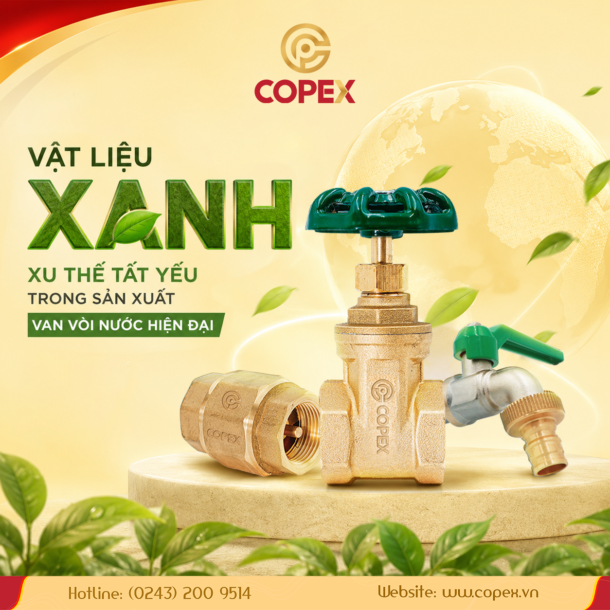 Vật Liệu “Xanh”: Xu Thế Tất Yếu Trong Sản Xuất Van Vòi Nước Hiện Đại